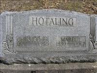 Hotaling, Christopher and Mabel L